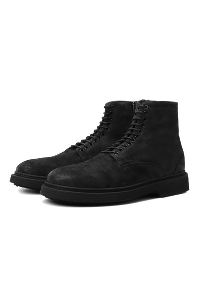 Мужские замшевые ботинки PANTANETTI, арт. 19018AM/HUR0N M0NT0NE