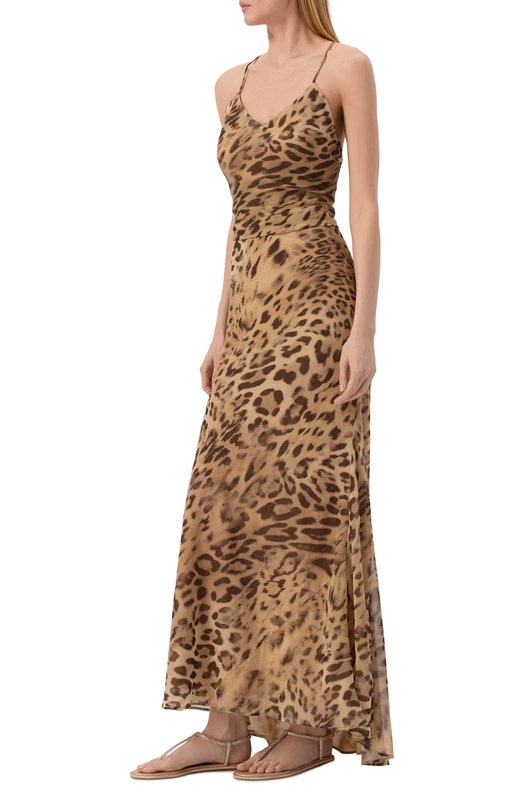 Текстильные сандалии Diana Rene Caovilla C11574-010/R001 Бежевый  C11574-010/R001 Фото 3