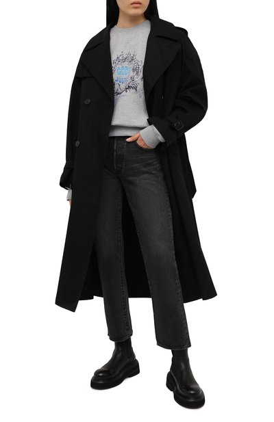 Хлопковый свитшот 404 NOT FOUND | серого цвета по цене 17700 руб., арт. 700404, фото 2 Хлопковый свитшот 404 NOT FOUND |, арт. 700404, фото 2