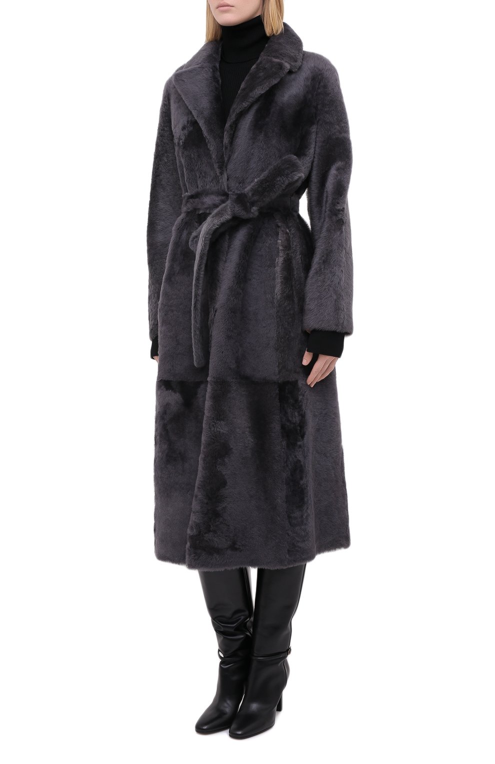 Двусторонняя дубленка YVES SALOMON, арт. 21WYM60417MERL, фото 3