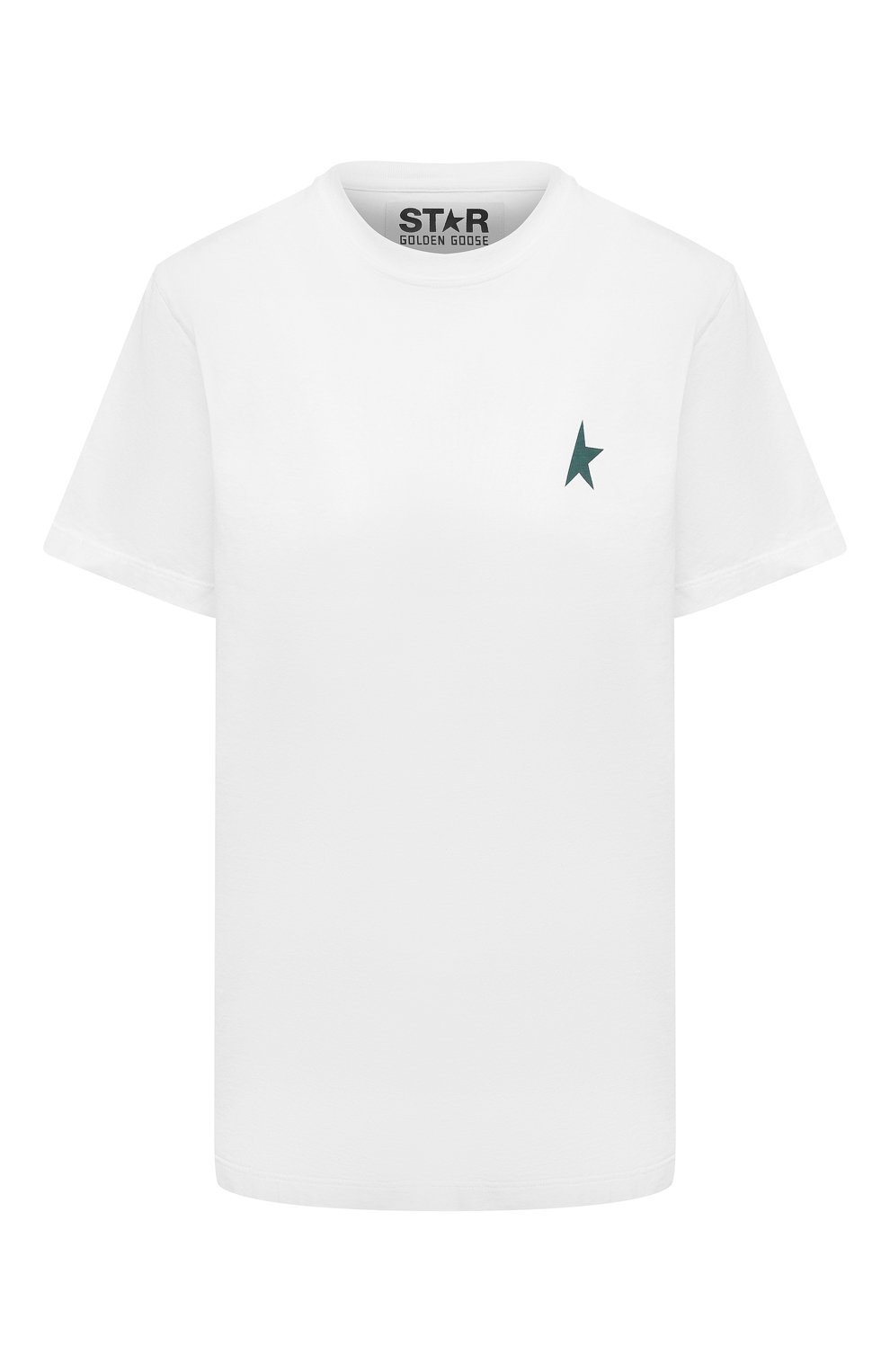 Хлопковая футболка GOLDEN GOOSE DELUXE BRAND, арт. GWP01220/P00086511257, фото 1