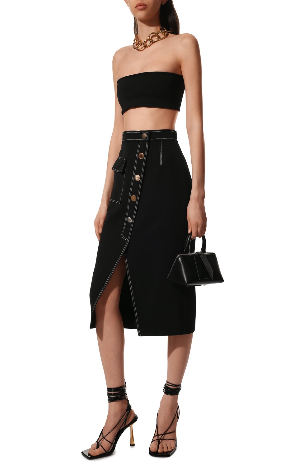 Шерстяная юбка ALEXANDER MCQUEEN, арт. 685464/QJACH, фото 2