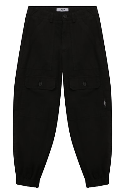 Хлопковые брюки-карго MSGM KIDS, арт. F4MSJBPA086
