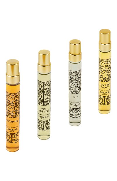 Женский набор экстрактов: yvonne, toï toï toï, l'ivrée nuit, 32° (4x8ml) ORMAIE, арт. 3770031598230