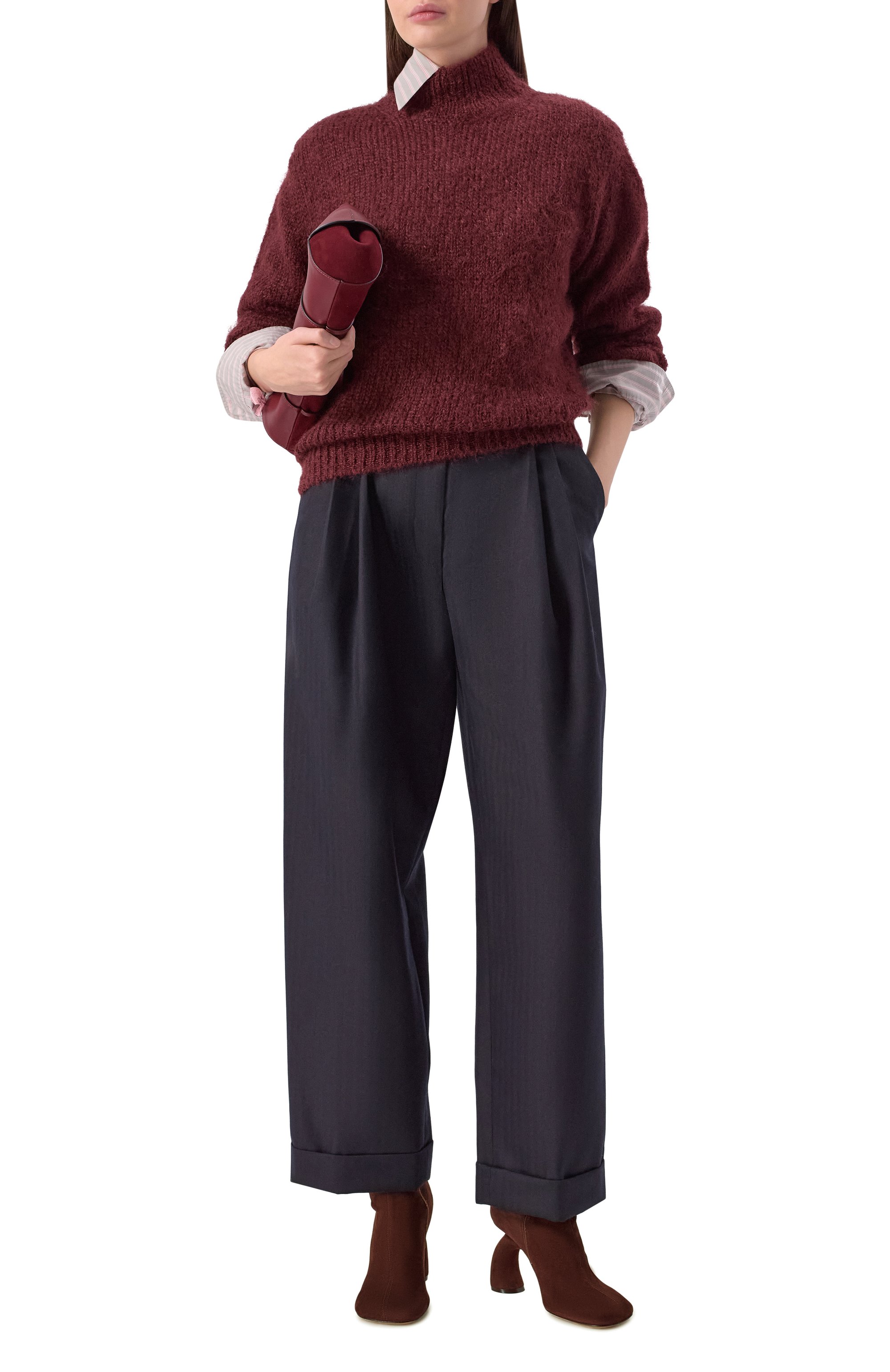 Замшевые ботильоны DRIES VAN NOTEN, арт. WS242-1146/153, фото 3