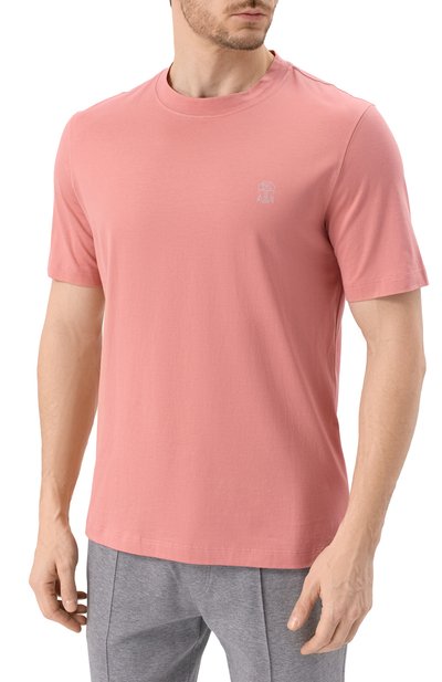 Хлопковая футболка BRUNELLO CUCINELLI, арт. M0B138440, фото 3