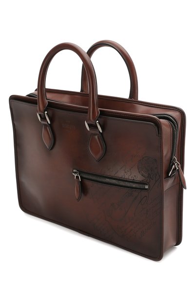 Кожаная сумка для ноутбука BERLUTI, арт. M200493, фото 4