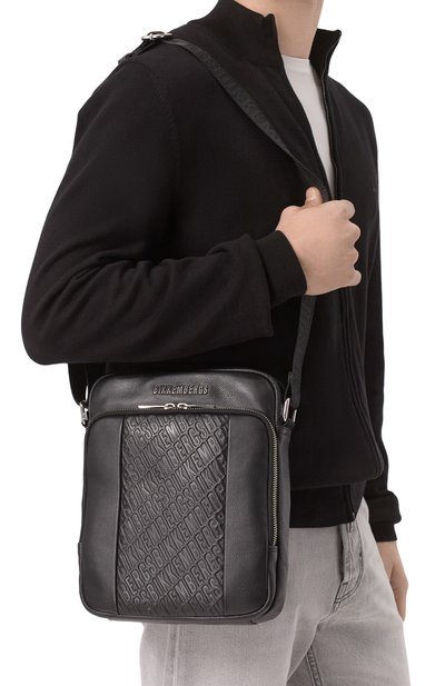 Сумка jade DIRK BIKKEMBERGS черного цвета по цене 29950 руб., арт. BKB001078M, фото 2 Сумка jade DIRK BIKKEMBERGS, арт. BKB001078M, фото 2