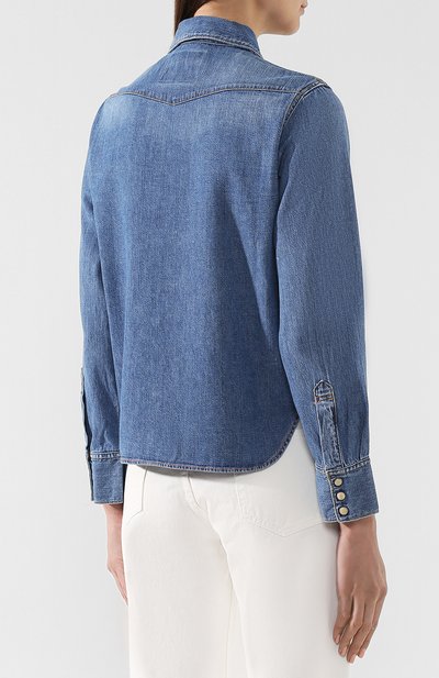 Джинсовая блузка ACNE STUDIOS, арт. AC0058, фото 4