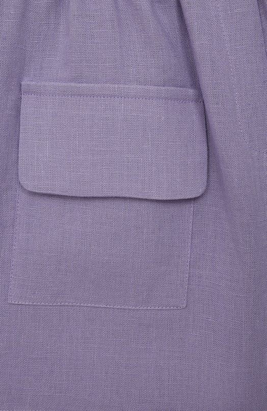 Льняные шорты Paade Mode Сиреневый, фото 3