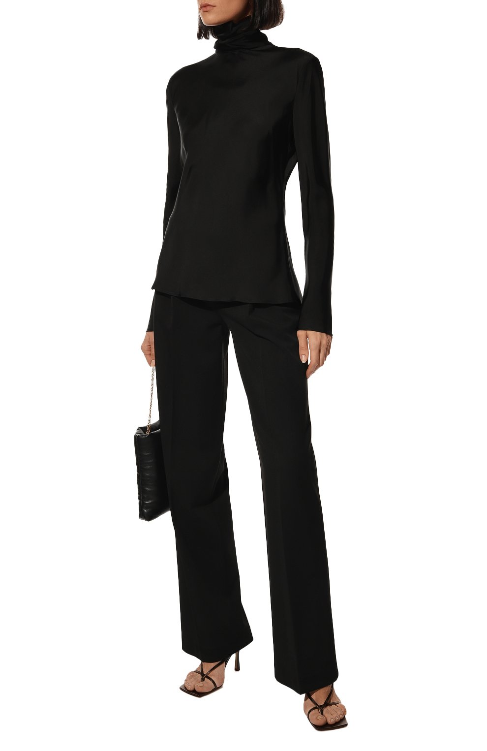 Атласная блузка JIL SANDER, арт. J03NC0028-J65022, фото 2