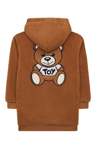 Куртка MOSCHINO коричневого цвета по цене 29250 руб., арт. HDF05I/LIA00/10A-14A, фото 2 Куртка MOSCHINO, арт. HDF05I/LIA00/10A-14A, фото 2