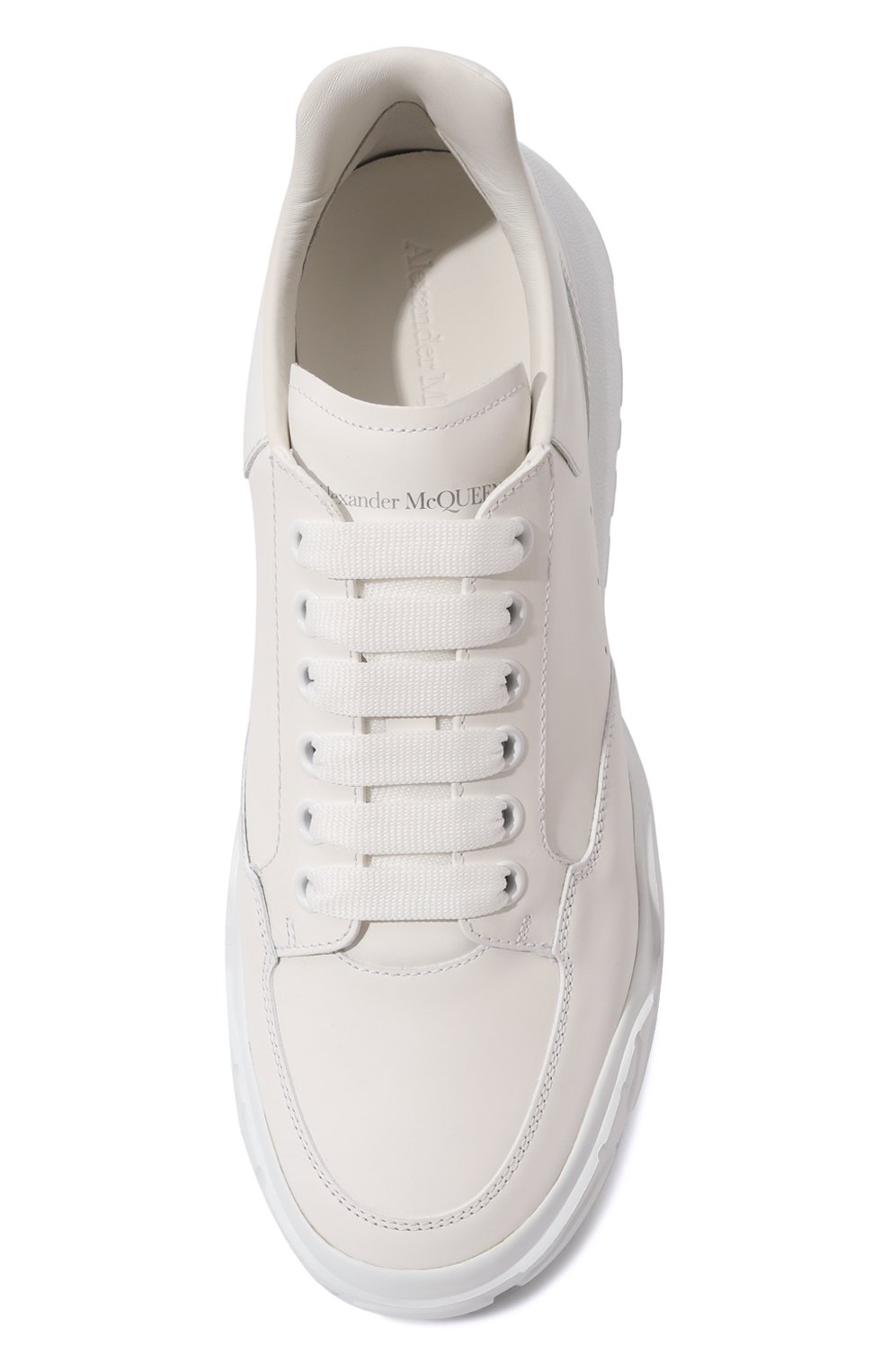 Кожаные кроссовки court ALEXANDER MCQUEEN, арт. 634619/WIA98, фото 6