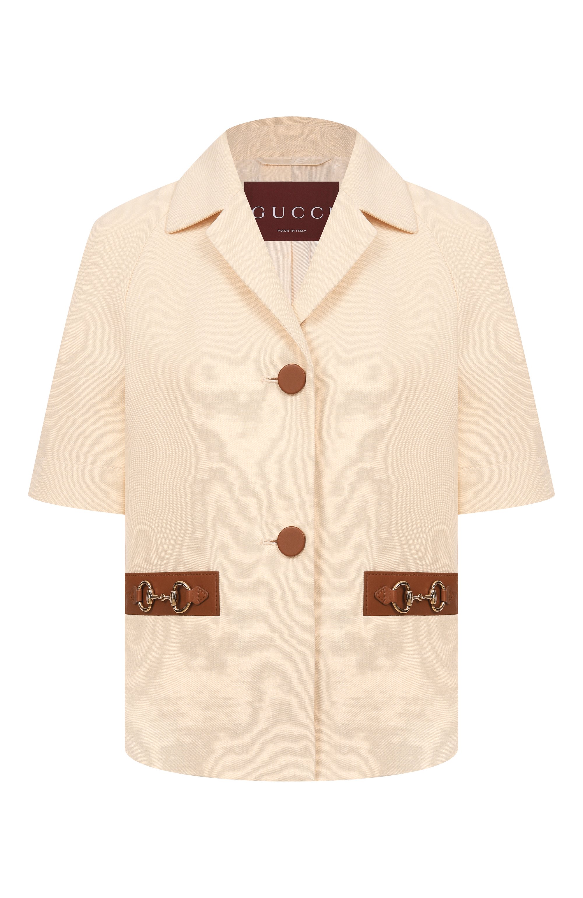 Льняной жакет GUCCI, арт. 823783/Z8B1V, фото 1