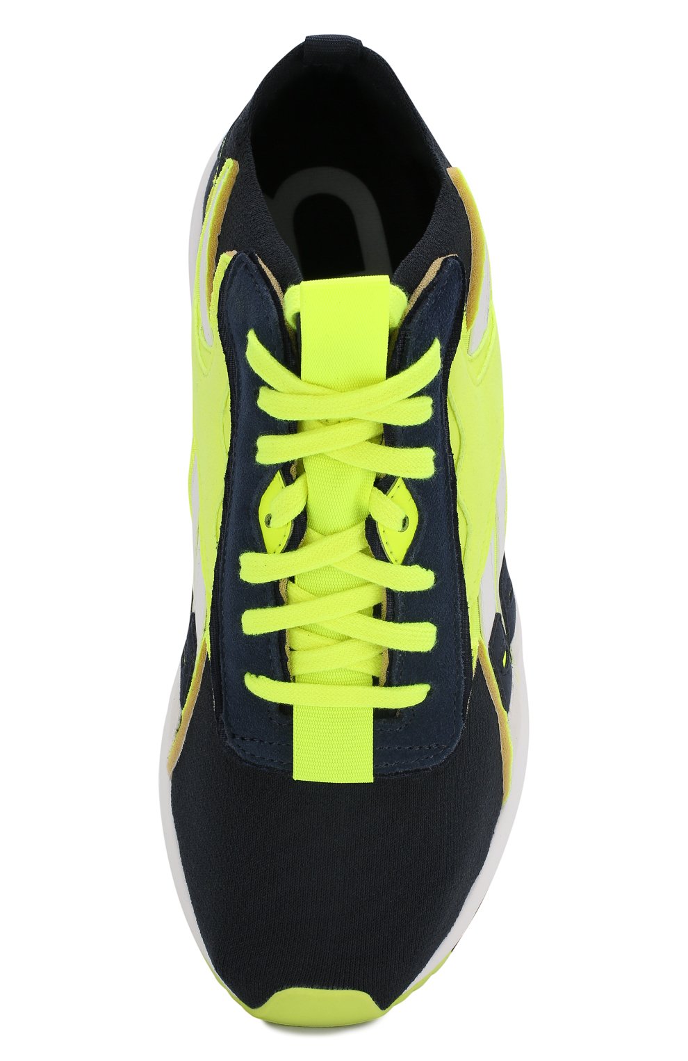 Текстильные кроссовки bolton reebok x victoria beckham REEBOK темно-синего цвета по цене 19450 руб., арт. FU7555, фото 5 Текстильные кроссовки bolton reebok x victoria beckham REEBOK, арт. FU7555, фото 5