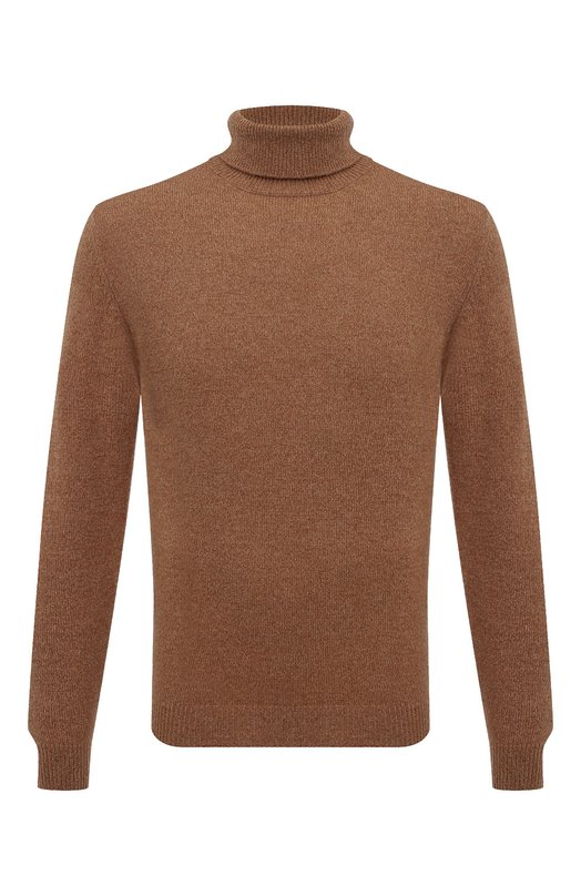 Свитер из кашемира и шерсти Corneliani 94M542-9425178 Коричневый 94M542-9425178