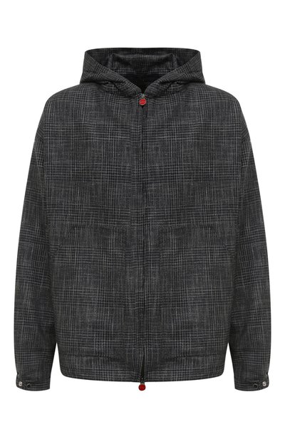 Мужская куртка из шерсти и шелка KITON, арт. UMC015K0143C04