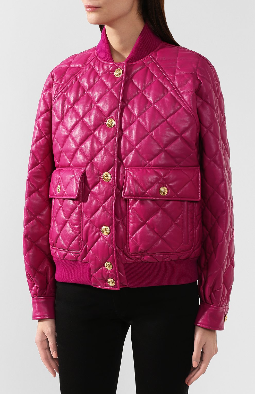 Кожаный бомбер GUCCI, арт. 579164/XNAEY, фото 3