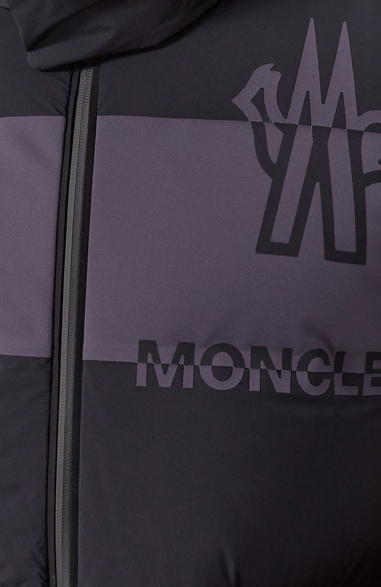 Мужская пуховик toss MONCLER GRENOBLE черного цвета, арт. 1A000-15-539X6 | Фото 6 (Материал внешний: Синтетический материал; Рукава: Длинные; Длина (верхняя одежда): Короткие; Материал подклада: Синтетический материал; Кросс-КТ: Пуховик, другое; Стили: Кэжуэл)