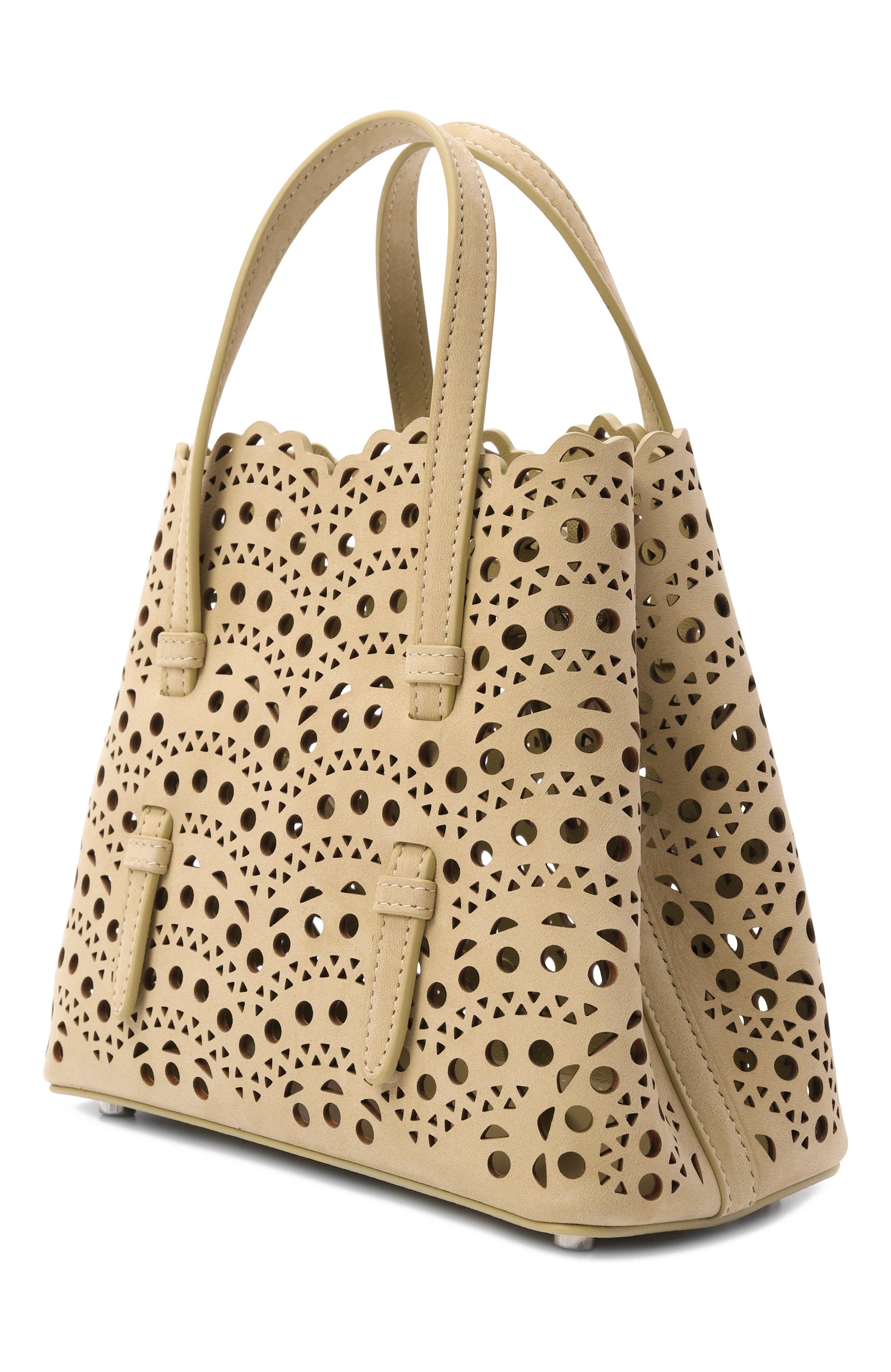 Сумка mina 20 ALAIA бежевого цвета по цене 299500 руб., арт. AA1S06720CA322, фото 4 Сумка mina 20 ALAIA, арт. AA1S06720CA322, фото 4