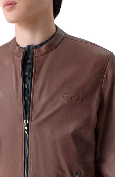 Кожаная куртка DIESEL, арт. A21105/0BKBX, фото 5