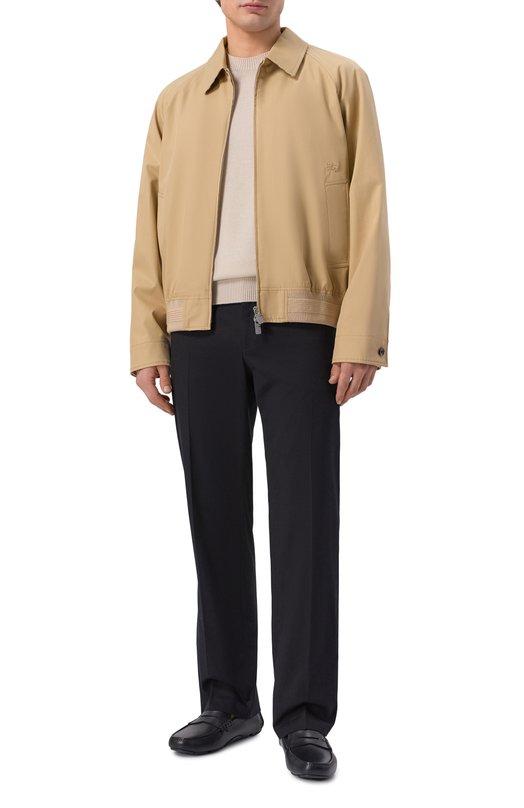 Кожаные мокасины Ferragamo 02A688/789 Чёрный  02A688/789 Фото 2