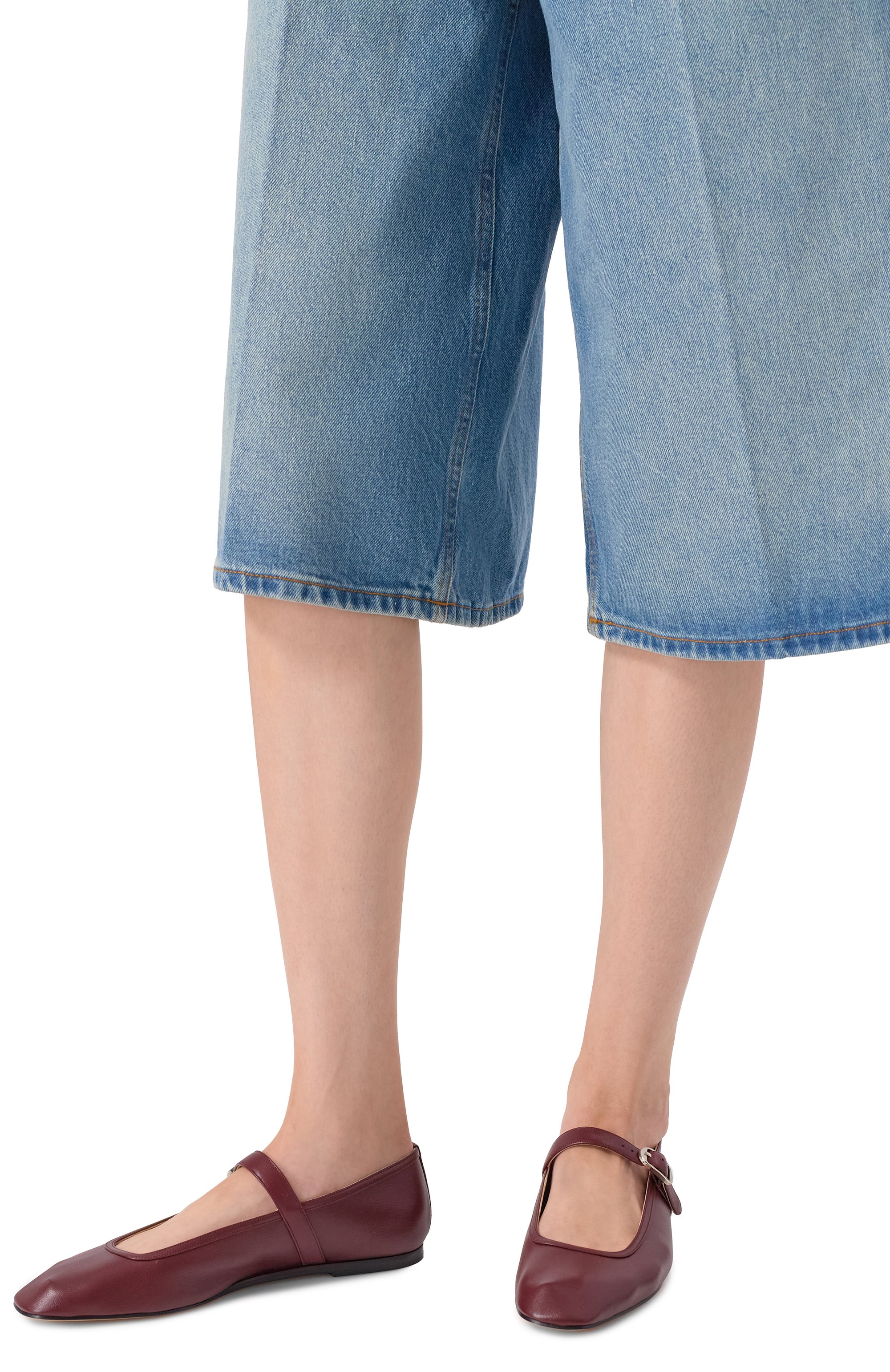 Кожаные балетки mary jane LE MONDE BERYL, арт. BMJ-LEA-0XB, фото 3