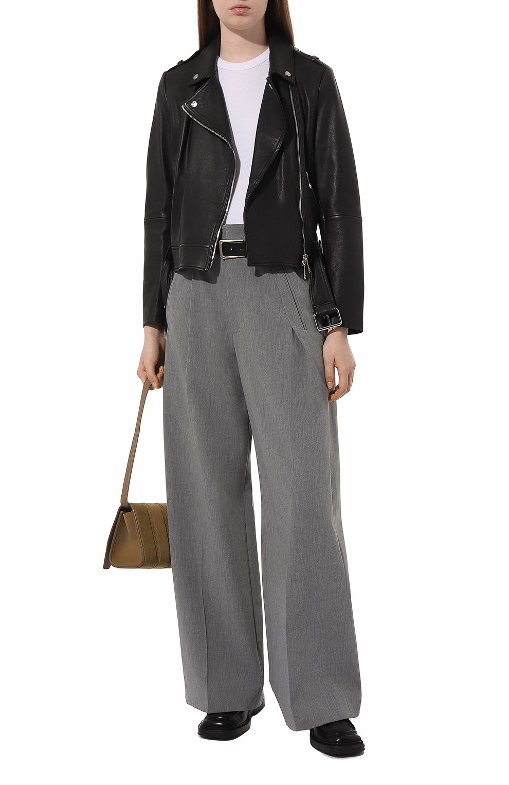 Кожаная куртка BOSS ORANGE, арт. 50510964, фото 2