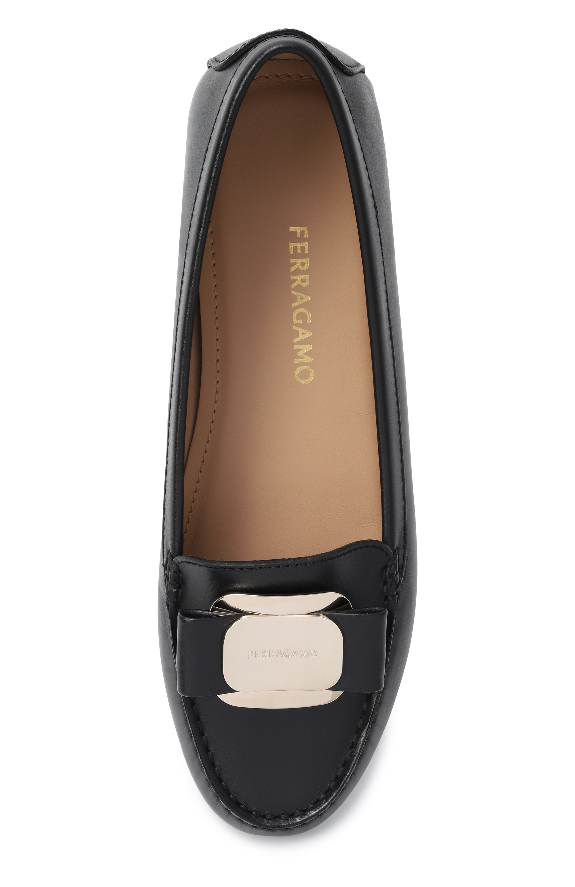 Кожаные лоферы new vara FERRAGAMO, арт. 01K066/782471, фото 6