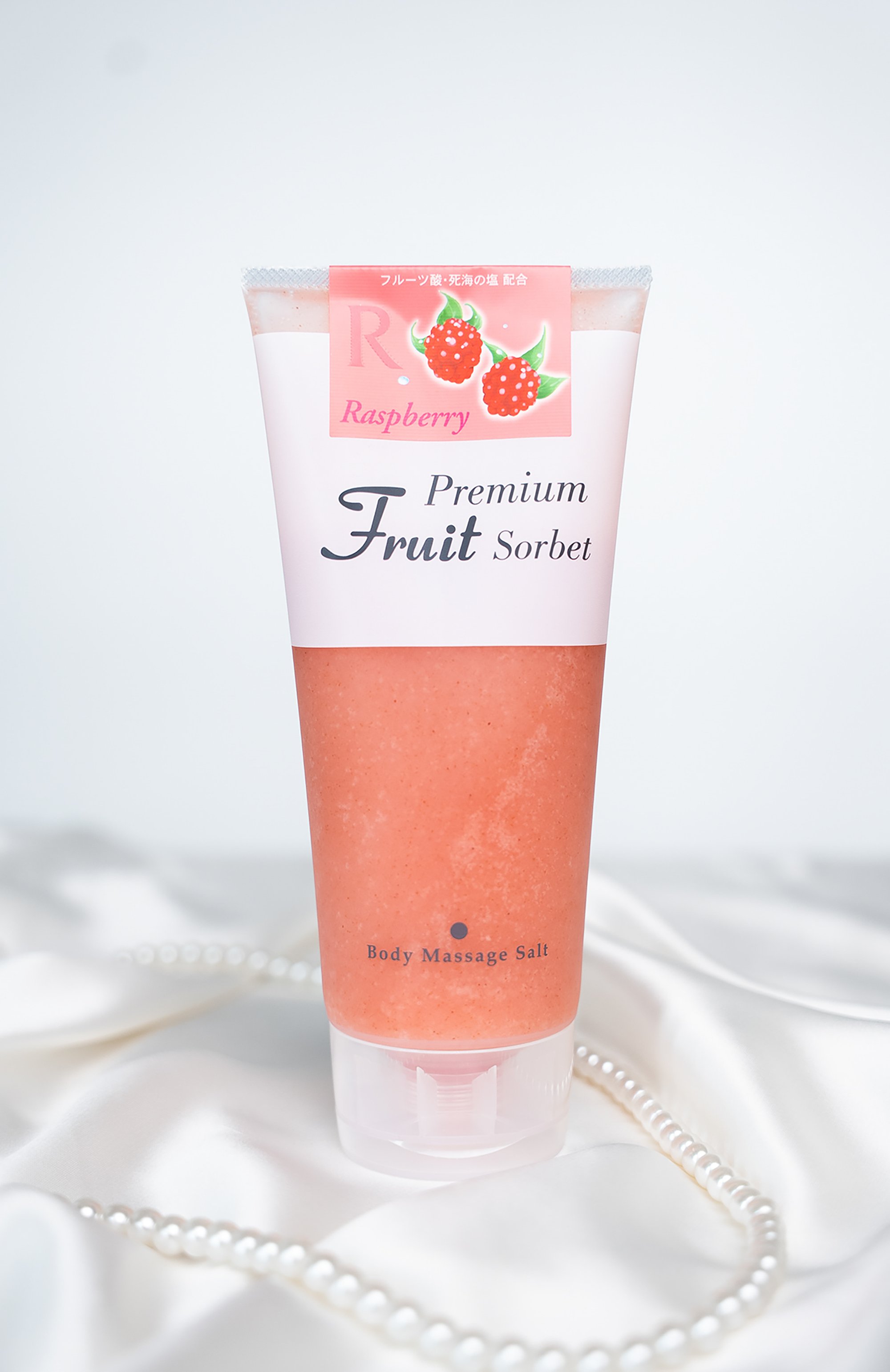 Скраб-щербет для тела с солью тихого океана и малиной (500g) ENHEL BEAUTY, арт. 4512442003397, фото 2