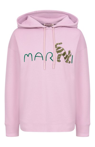 Женский хлопковое худи MARNI, арт. FLJE0242S0/USCY85
