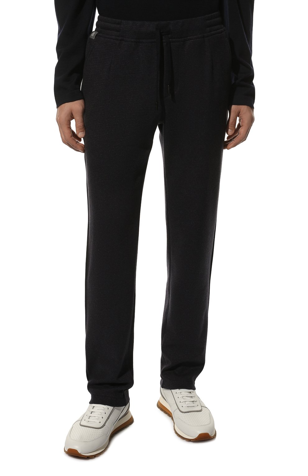 Брюки из хлопка и вискозы CAPOBIANCO, арт. 13M736.PD00., фото 3