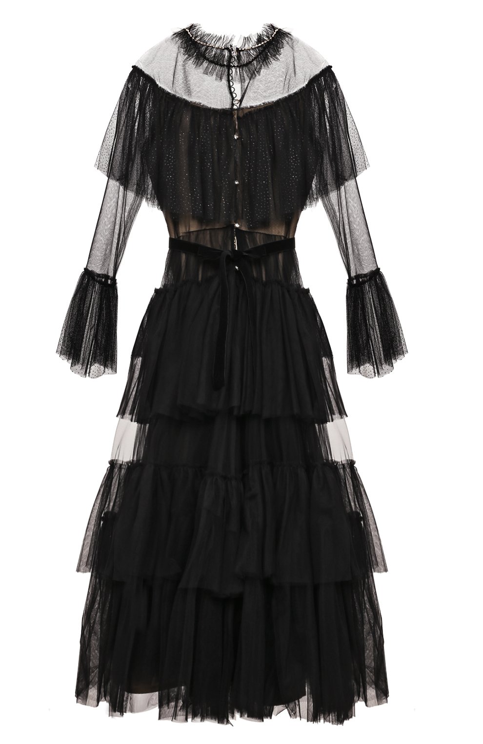 Платье DESIGNERS CAT черного цвета по цене 61550 руб., арт. 100000K01001481/14A-16A, фото 2 Платье DESIGNERS CAT, арт. 100000K01001481/14A-16A, фото 2