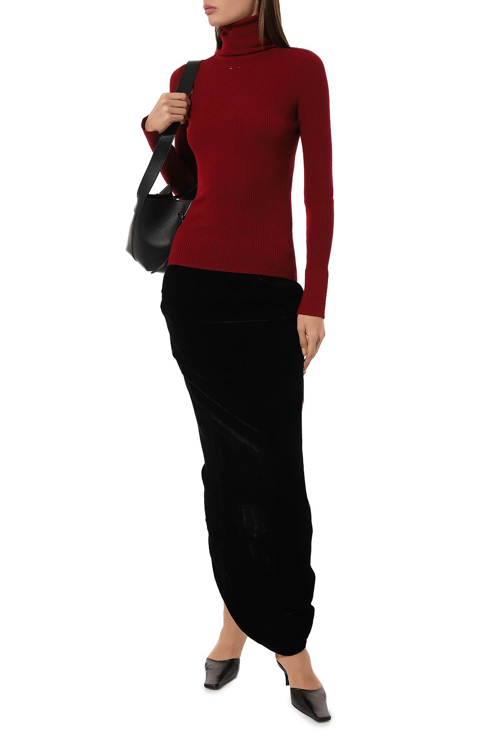 Шерстяная водолазка BARBARA BUI, арт. C4206MXH, фото 2