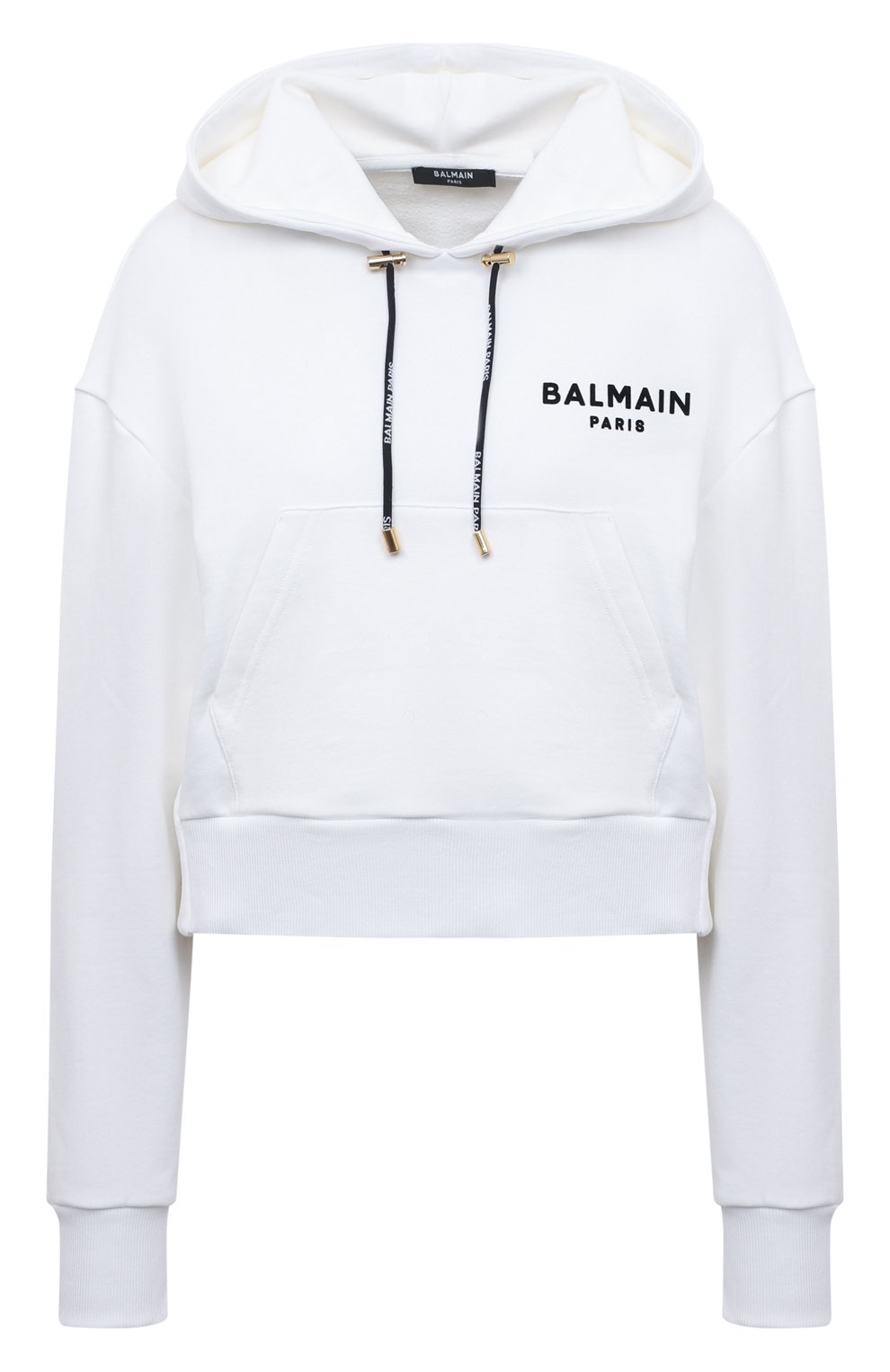 Хлопковое худи BALMAIN, арт. AF0JP000BB01, фото 1