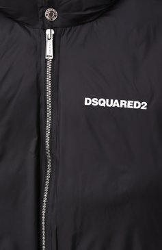 Мужского утепленная куртка DSQUARED2 черного цвета, арт. DQ2730/D0ABC | Фото 3 (Материал подклада: Синтетический материал; Региональные ограничения белый список (Axapta Mercury): Не проставлено; Кросс-КТ: Зима, Утепленные; Нос: Не проставлено; Материал внешний: Синтетический материал; Ростовка одежда: 4 года | 104 см, 13 - 15 лет | 158 см, 16 лет | 164 см, 6 лет | 116 см, 8 лет | 128 см, 10 - 11 лет | 140 - 146см)