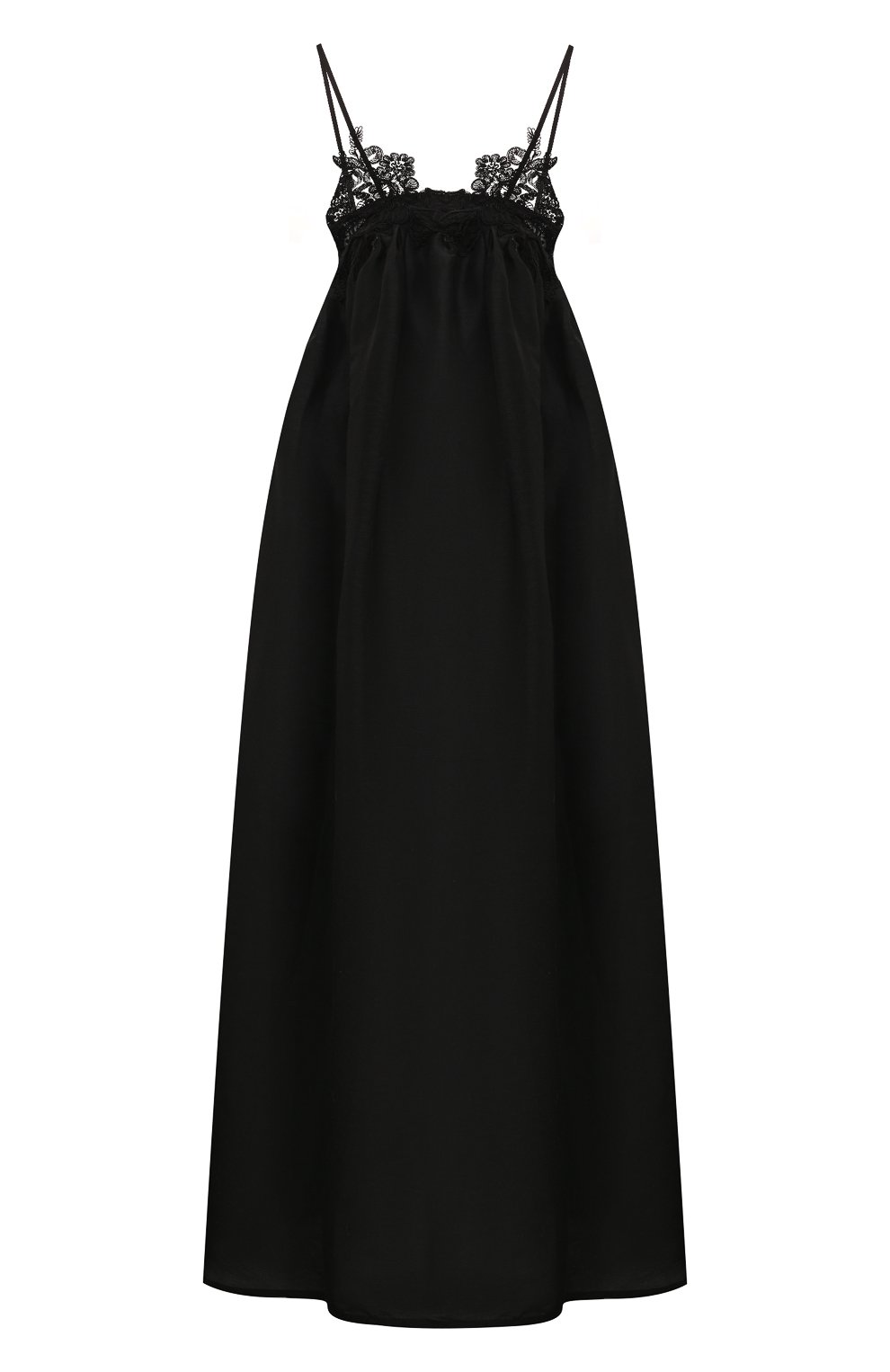 Платье изо льна и шелка MAURIZIO черного цвета по цене 55750 руб., арт. MZS4W06461077N, фото 1 Платье изо льна и шелка MAURIZIO, арт. MZS4W06461077N, фото 1