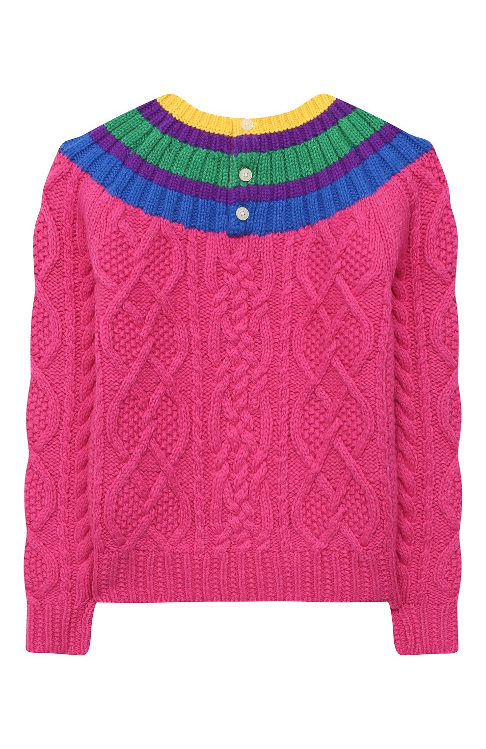 Пуловер из хлопка и шерсти POLO RALPH LAUREN, арт. 312799834, фото 2