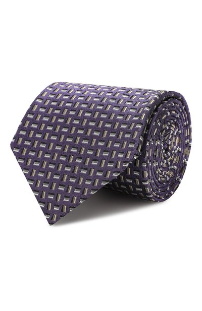 Мужской шелковый галстук LANVIN, арт. 3046/TIE