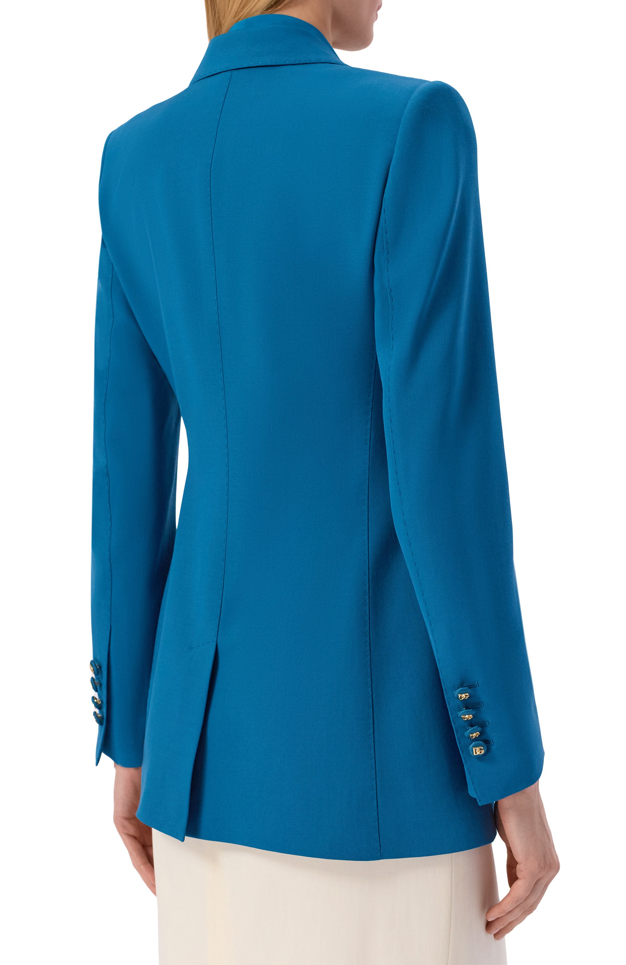 Шелковый жакет DOLCE & GABBANA, арт. F29QGT/GDDPS, фото 4