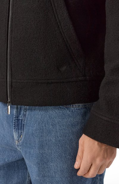 Куртка из шерсти и хлопка EMPORIO ARMANI, арт. EM006436/AF29844, фото 5