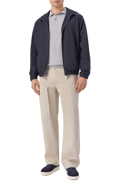 Поло из шелка и хлопка PAUL&SHARK, арт. 26411608, фото 2