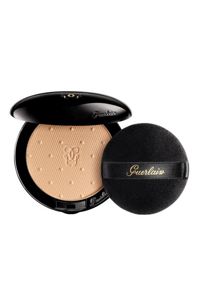 Женская компактная пудра для лица les voilettes, оттенок 3 натурально-бежевый (5,5g) GUERLAIN, арт. G044206