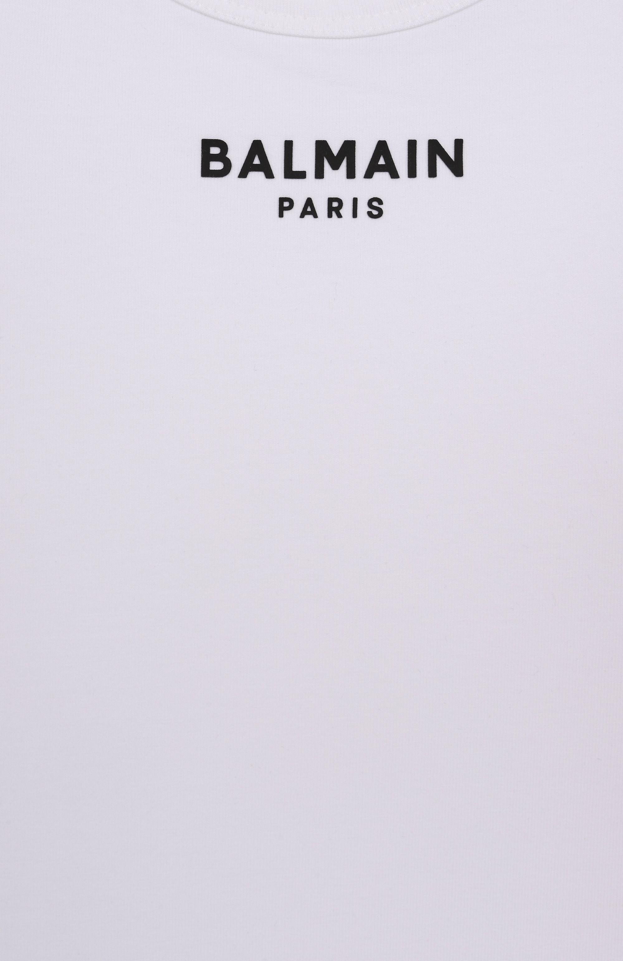 Хлопковая майка BALMAIN, арт. BW8A72, фото 3