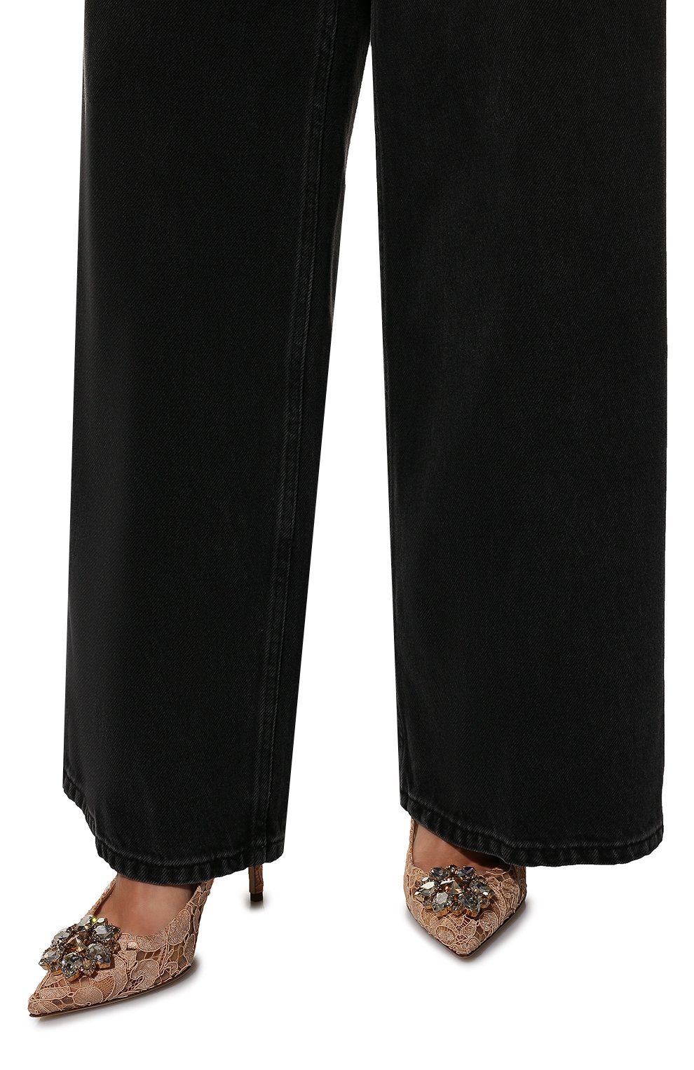 Текстильные туфли rainbow lace DOLCE & GABBANA, арт. CD0101/AL198, фото 3