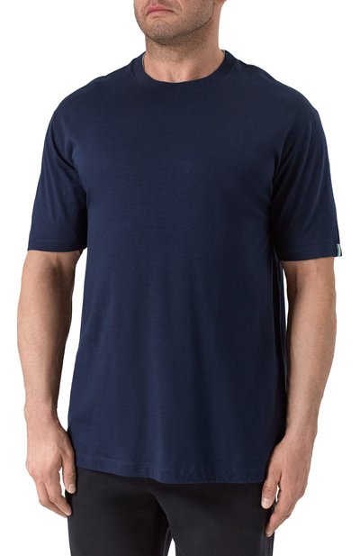 Футболка PAUL&SHARK темно-синего цвета по цене 23600 руб., арт. 25411098/3XL, фото 3 Футболка PAUL&SHARK, арт. 25411098/3XL, фото 3