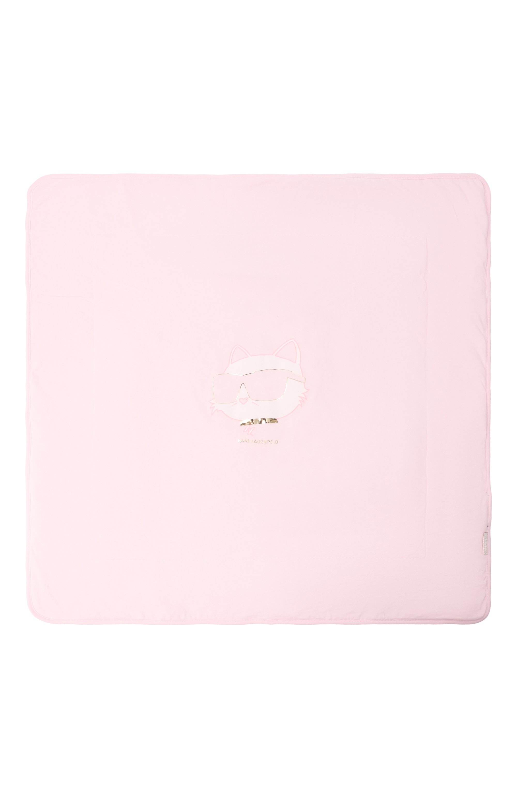 Хлопковый плед KARL LAGERFELD KIDS, арт. Z31234, фото 3