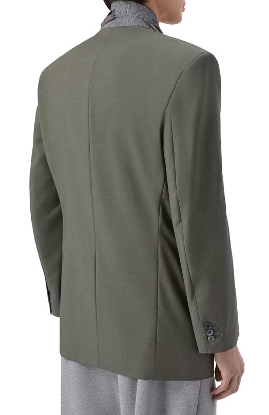 Шерстяной пиджак Magliano MGSS26JA01221 Хаки  MGSS26JA01221 Фото 4