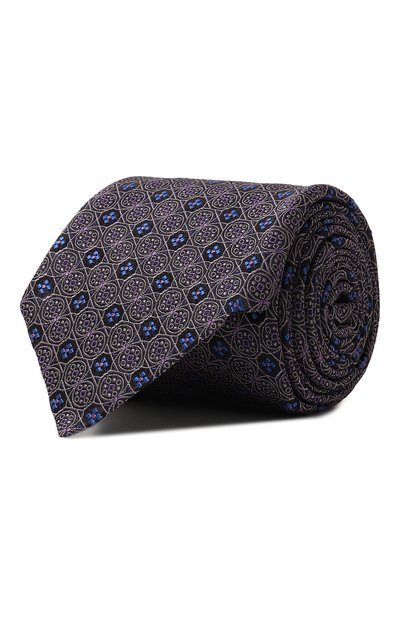 Мужской шелковый галстук CANALI, арт. 18/HJ03933