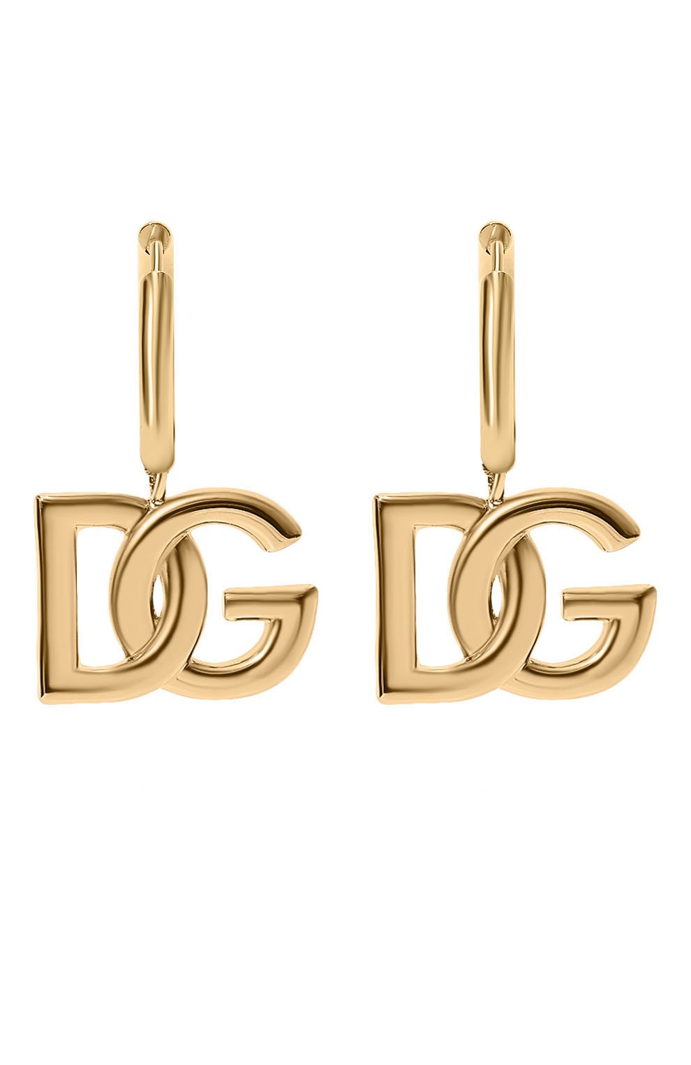 Серьги DOLCE & GABBANA золотого цвета по цене 33000 руб., арт. WEN5L2 W1111, фото 1 Серьги DOLCE & GABBANA, арт. WEN5L2 W1111, фото 1
